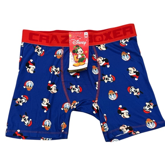 crazy boxer Other - NWT Disney Christmas Men’s Underwear Boxer Briefs Crazy Boxer Medium M Santa